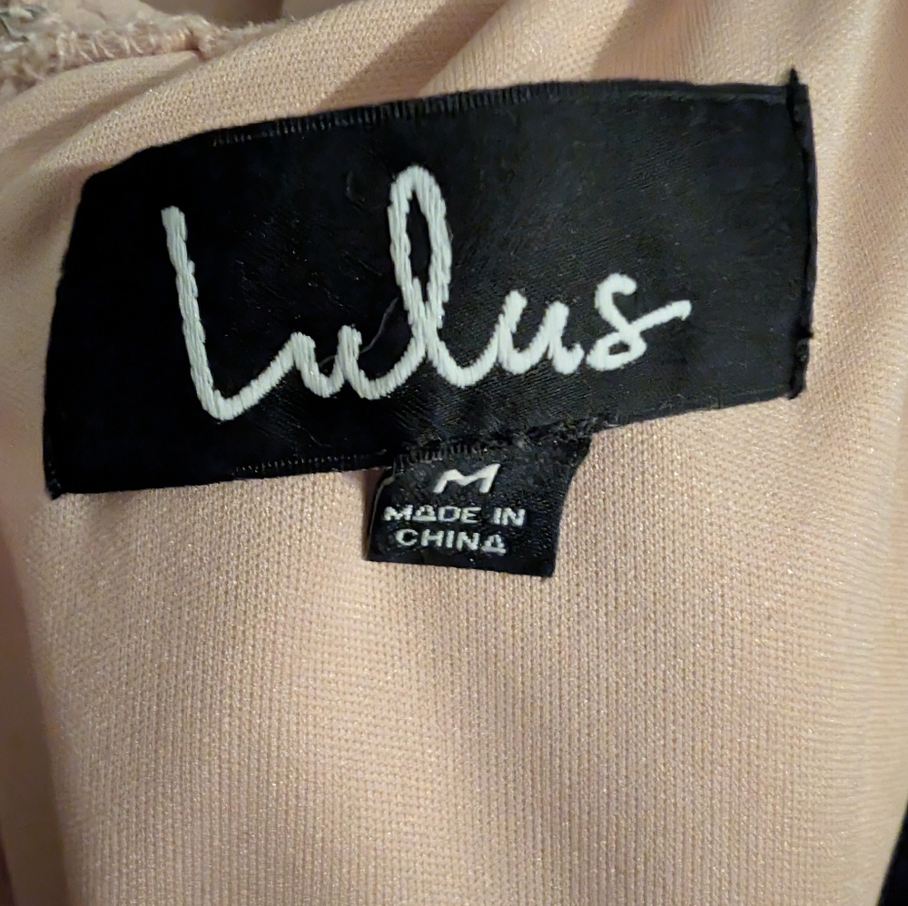 💘Lulus Strappy to be Here Halter Sleeveless Salmon Blush Maxi Dress Size Medium - Picture 4 of 6